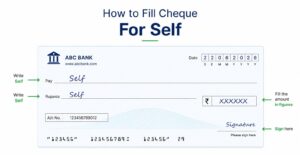 How to Fill a Cheque for Self Step-by-Step Guide