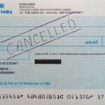 How to cancel a cheque