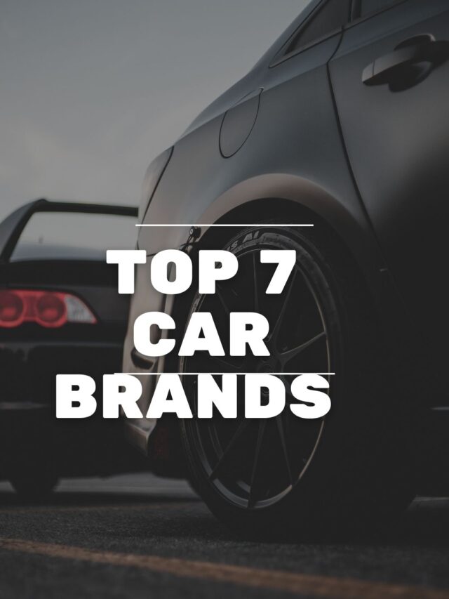 Top 7 Car Brands in India - 2023