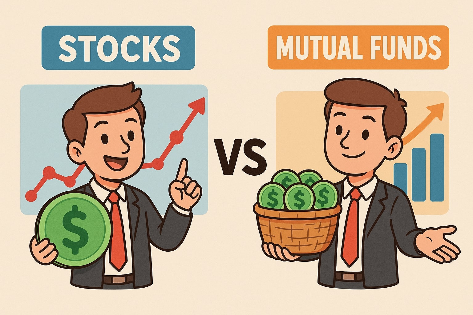 Stocks vs Mutual Funds